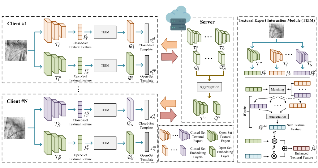 FedPalm: A General Federated Learning Framework for Closed-and Open-set Palmprint Verification
